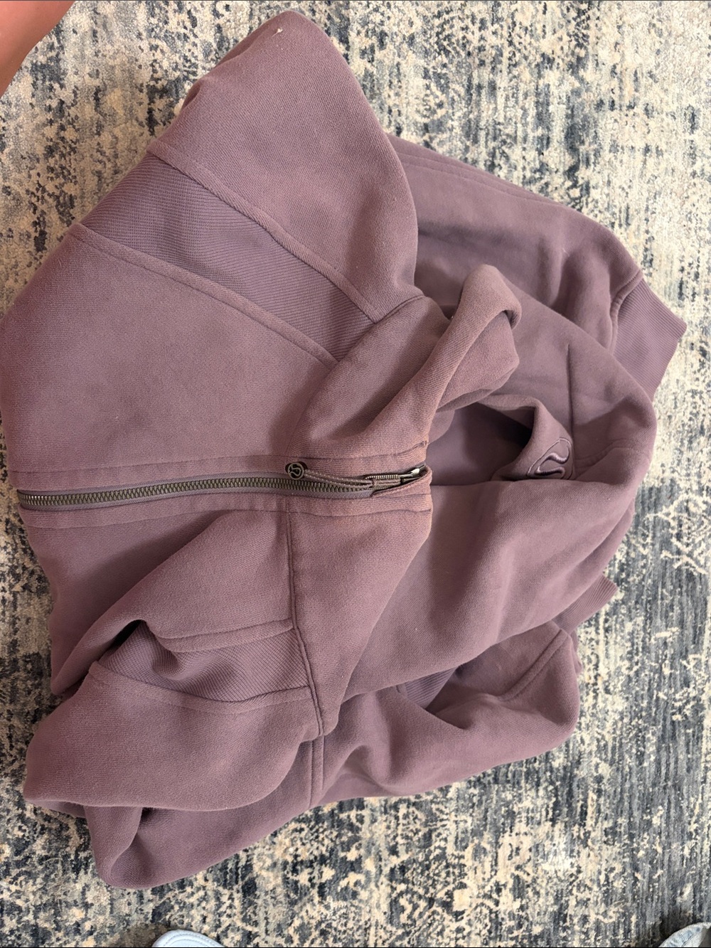 Lululemon full zip Scuba Women's Mauve Zip-Up Hoodie Jacket
